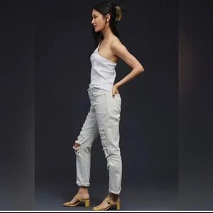 NWT ANTHROPOLOGIE PILCRO SLIM BOYFRIEND Jeans size 27